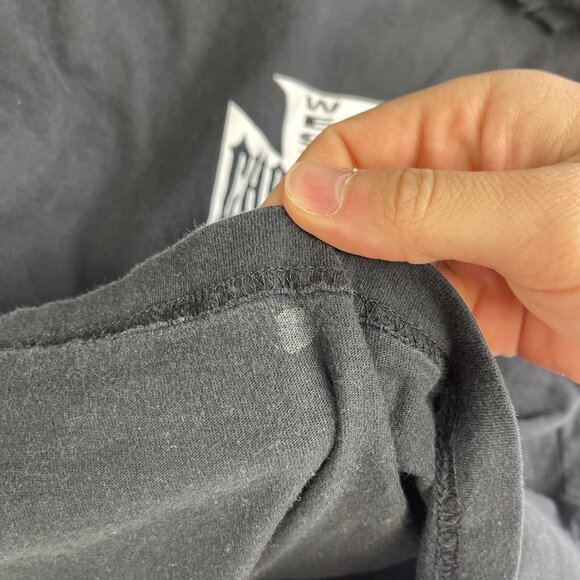 Vintage West Coast Choppers Motorcycle Long Sleeve Flame Fire (Defective, read) - Picture 15 of 16